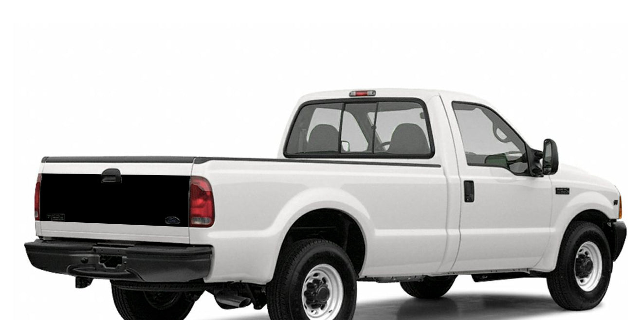 Tailgate Center Black Out Panel (1999-2007 F-250)