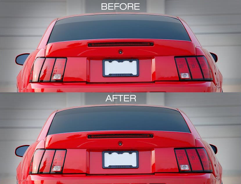 Window Black Out Panel - Rear (1999-2004 Mustang)