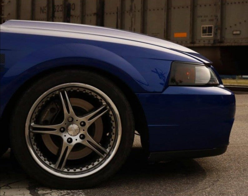 Headlight Amber Corner Vinyl Tint (1999-2004 Mustang)