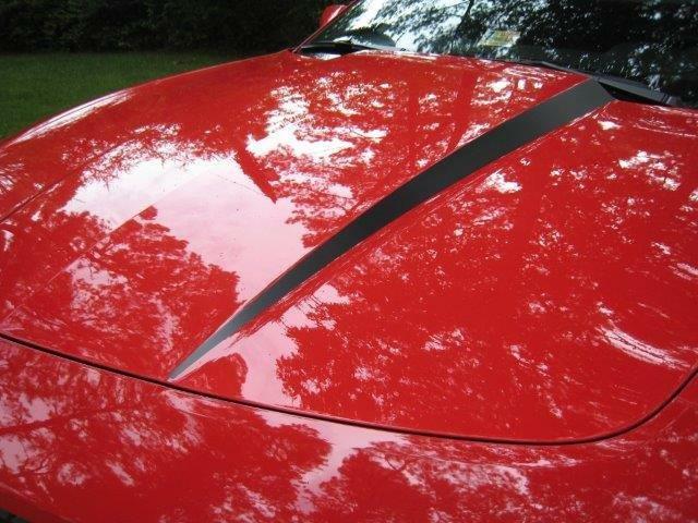 "SS" Hood Line Accents (2014-2015 V6 Camaro)