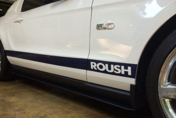 Roush Style Rocker Panel Stripes (2010-2012 Mustang)