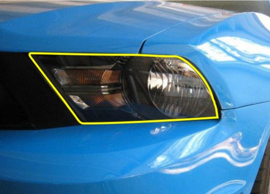 Paint Protection - Headlights (2010-2014 Mustang)