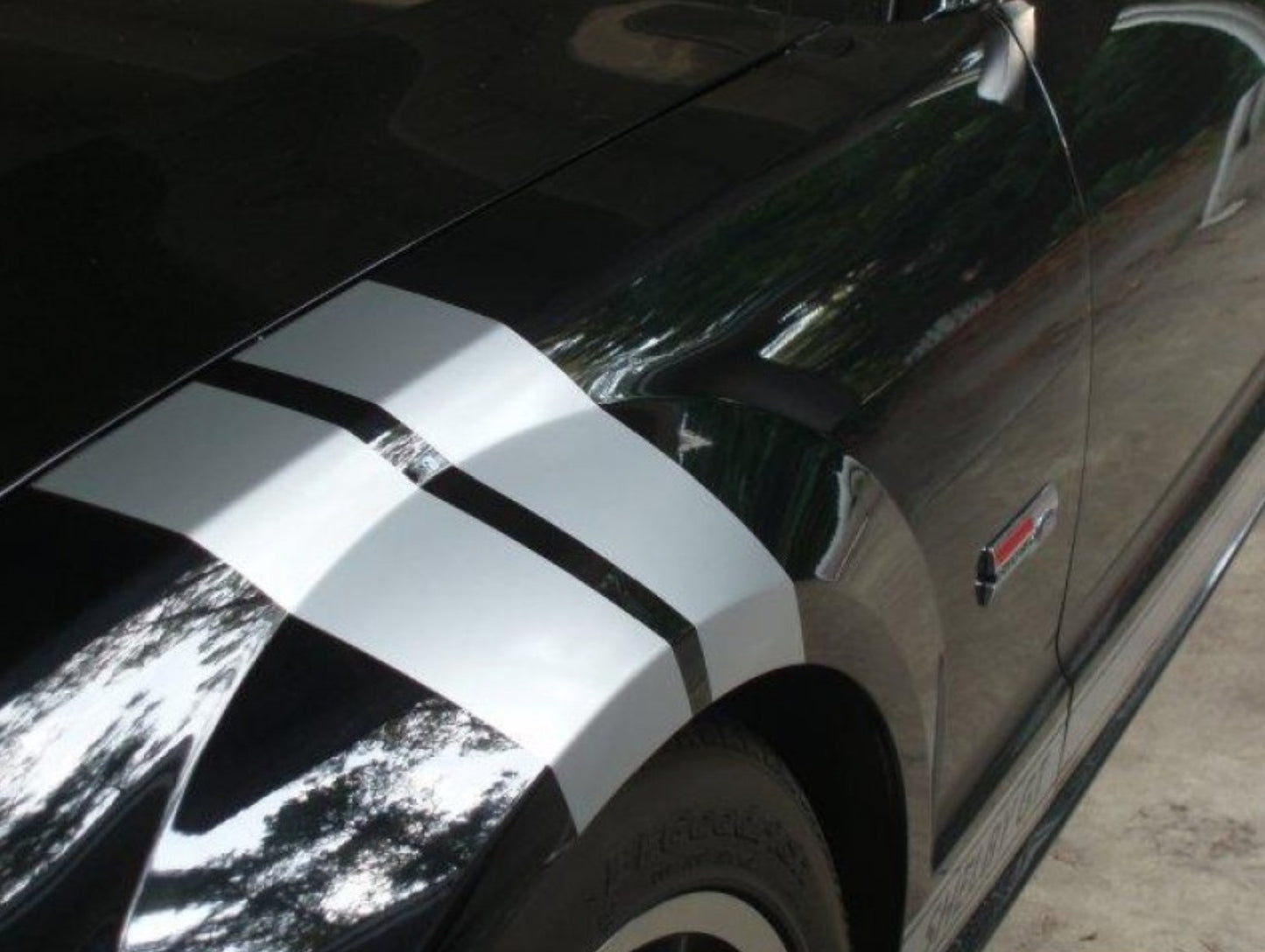 Fender Stripes 4" (2005-2009 Mustang)