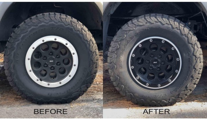 Bead Locking Wheel Vinyl Accents (2010-2014 Raptor)