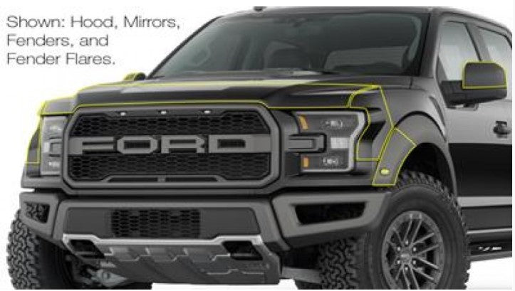 Paint Protection - Front Kit (2017-2020 Raptor)