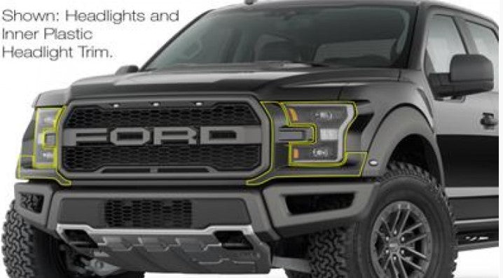 Paint Protection - Front Kit (2017-2020 Raptor)