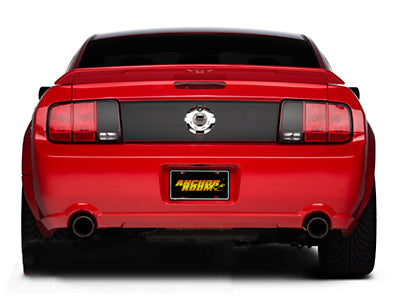 Trunk Center 3 Piece Black Out Kit (2005-2009 Mustang)