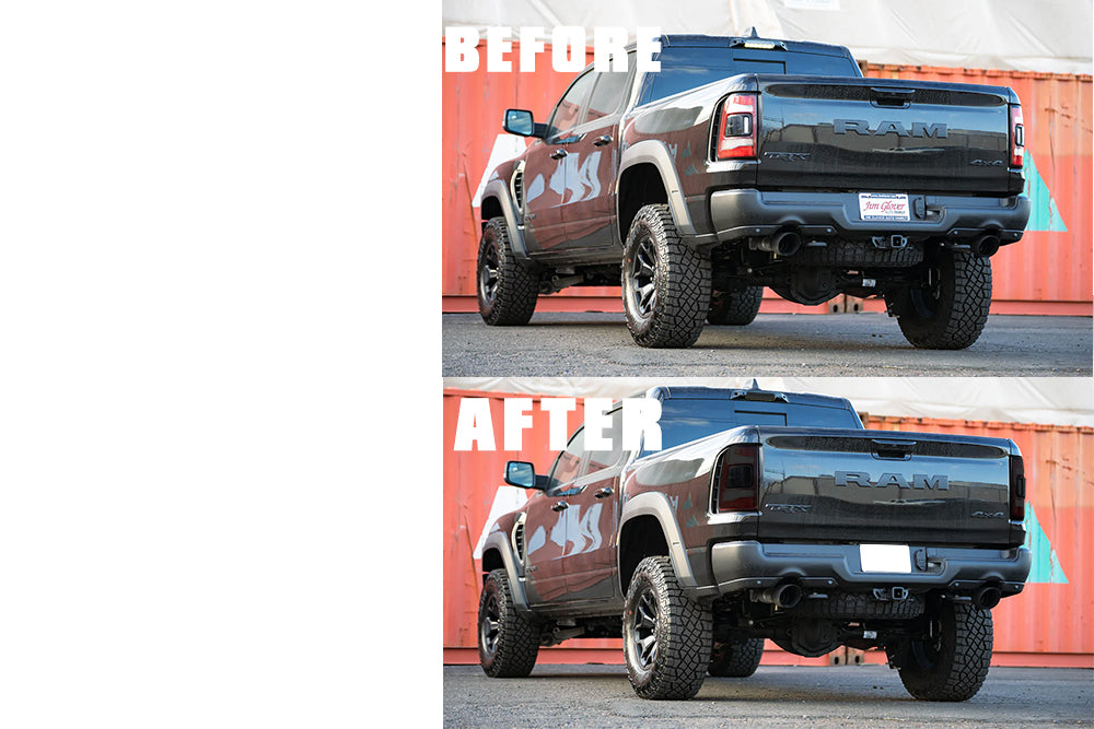 Front & Rear Lens Tint Kit (2021-2025 Ram TRX/RHO)