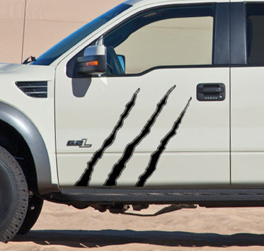Large Battle Scar Decals (2010-2014 Raptor)