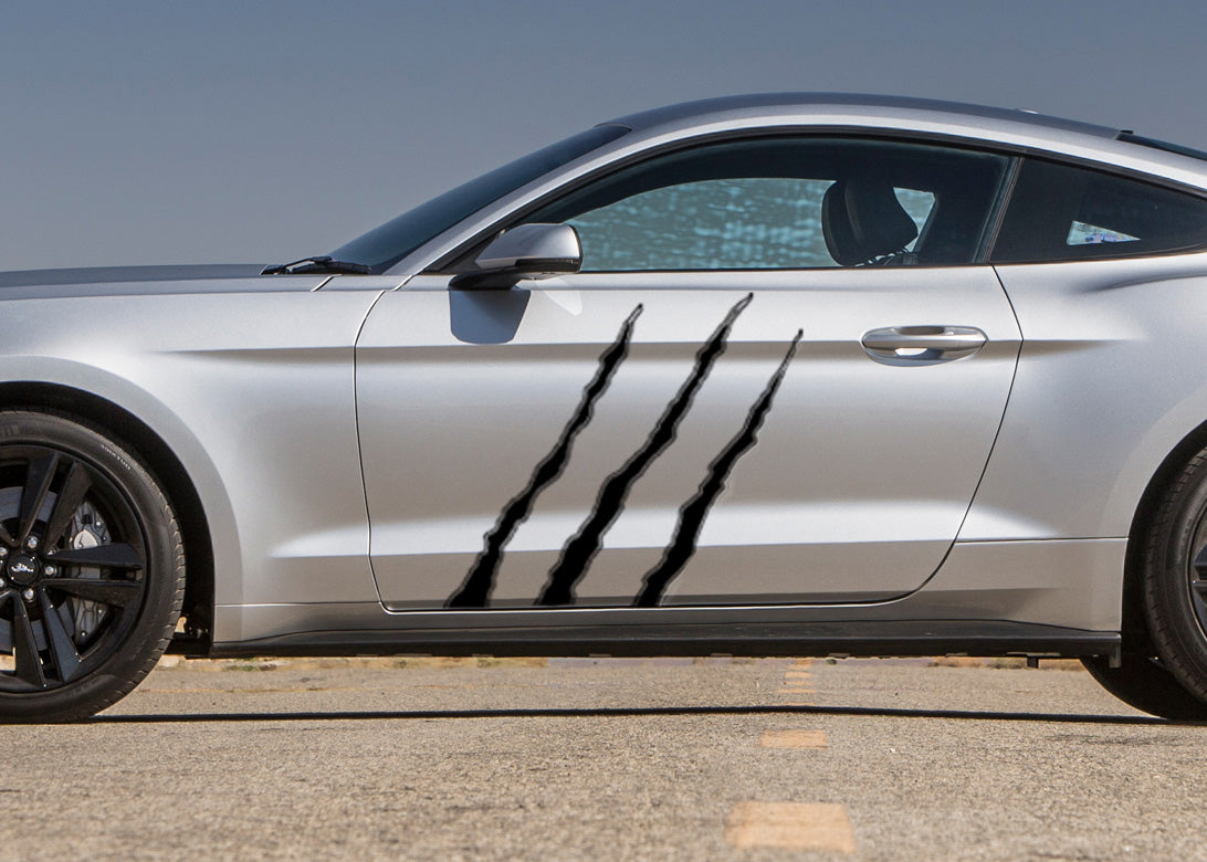 Large Battle Scar Decals (2015-2023 Mustang)