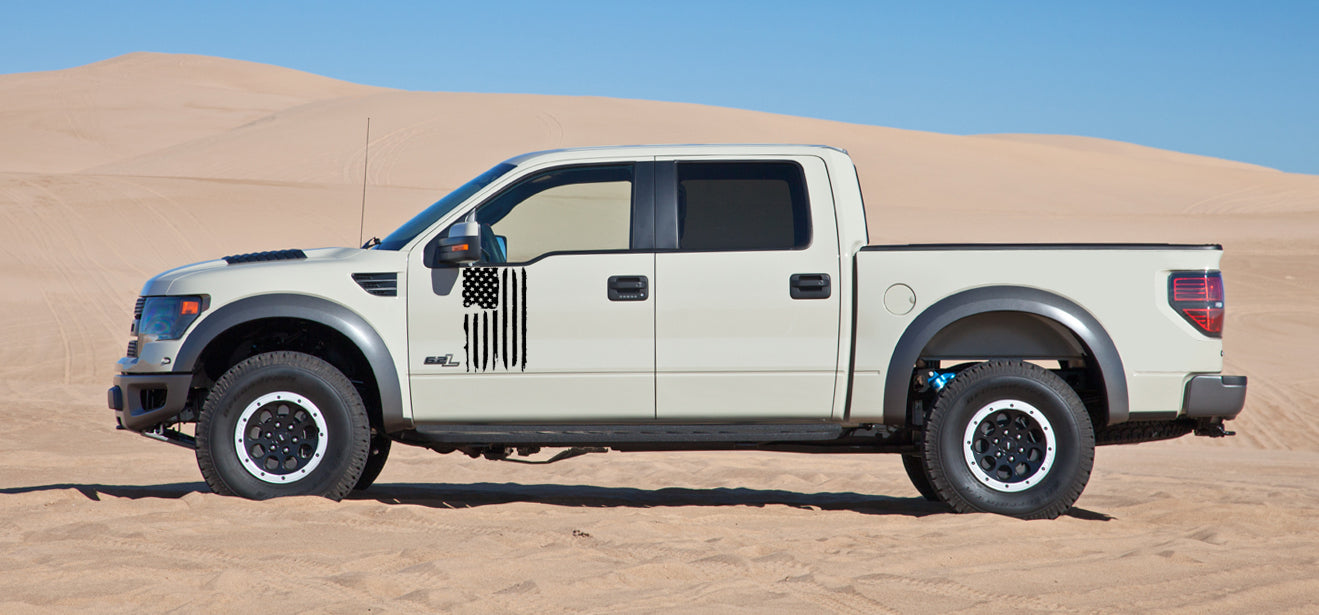 Side Door Vertical Flag (2010-2014 Raptor)