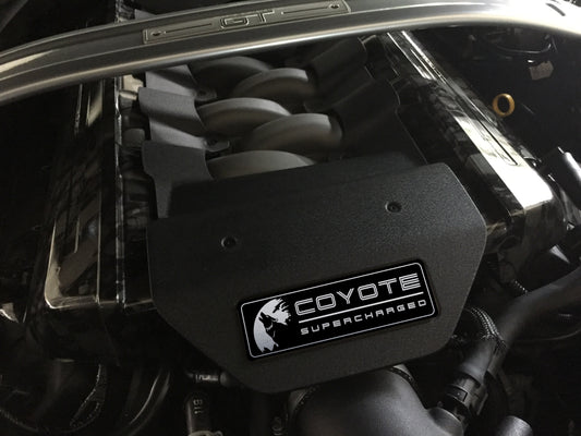 Aluminum Engine Cover Plate [S13] Coyote Supercharged (2015-2017 Mustang)