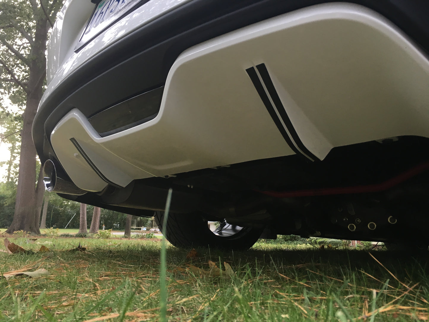 Diffuser Accent Vinyl Decals (2015-2017 Mustang)