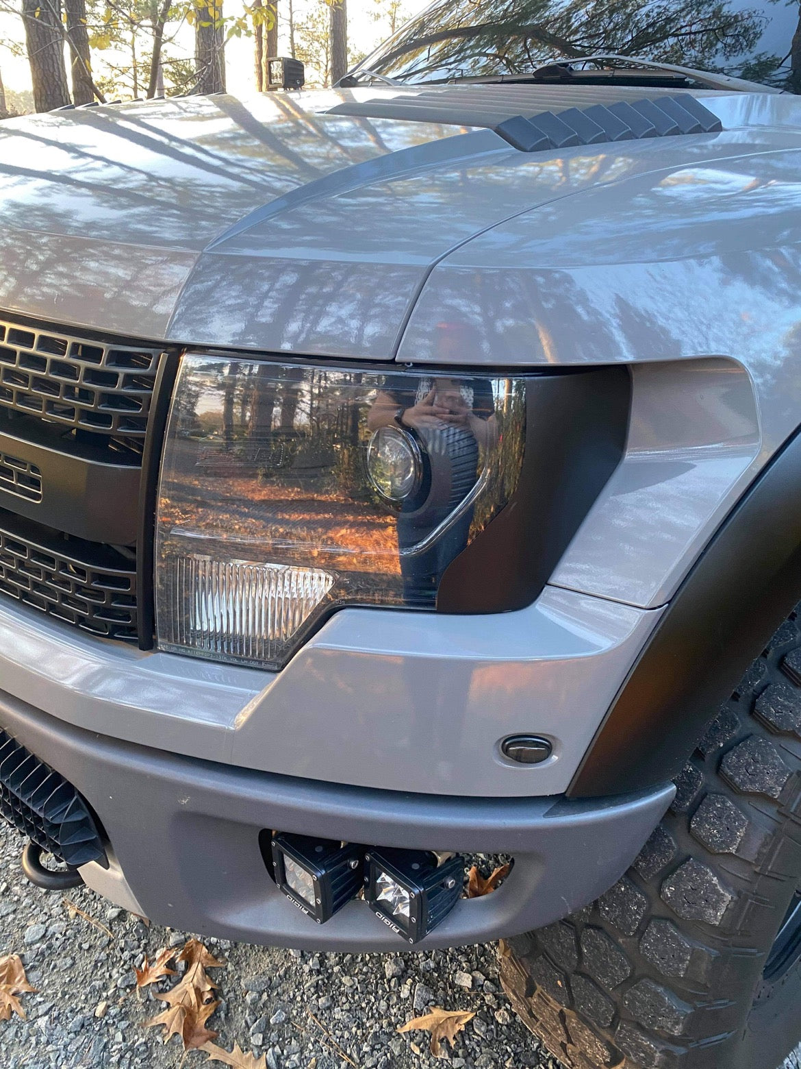Headlight Amber Corner Vinyl (2009-2014 F150 & 2010-2014 Raptor)