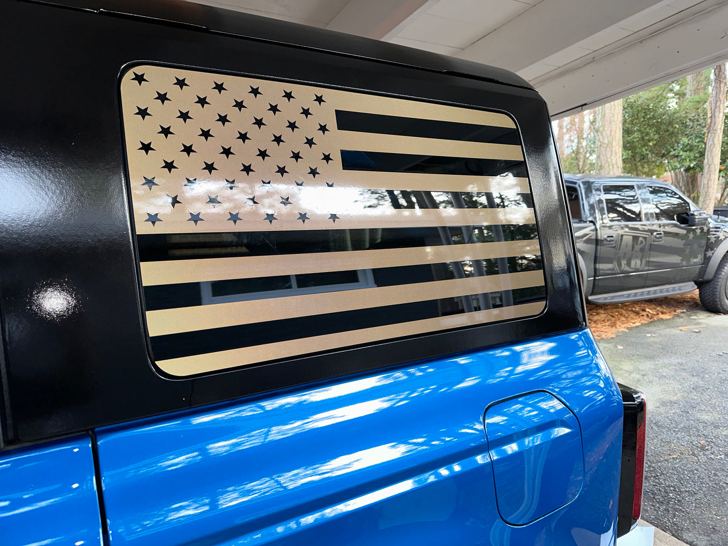 Quarter Window American Flag (2021-2023 Bronco)