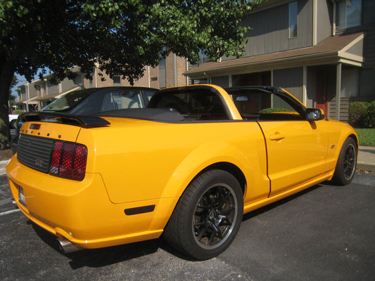 Wind Screen - CDC/MF MRT - Clear (2005-2014 Mustang)