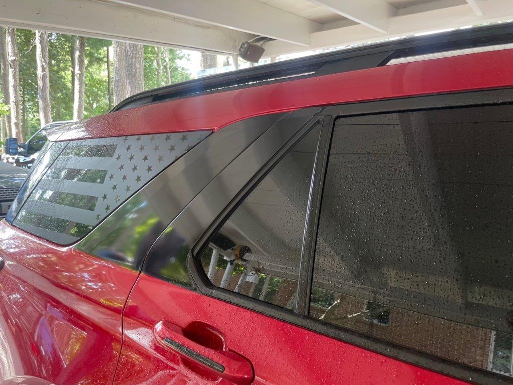Quarter Window American Flag (2020-2023 Explorer)