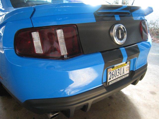 Tail Light Vinyl Lens Tint (2010-2012 Mustang)