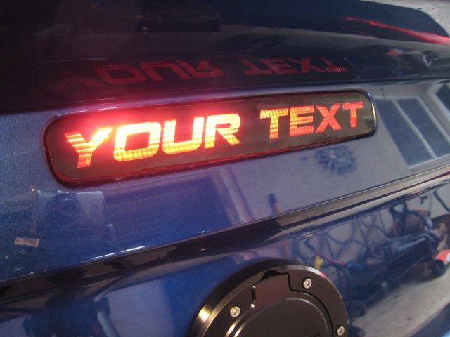 3RD Brake Light Lens Vinyl Overlay (2005-2009 Mustang)