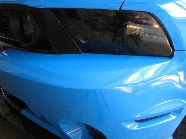 Headlight Lens Vinyl Tint (2010-2014 Mustang)