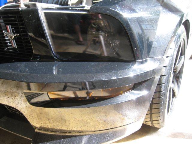 Front Side Marker Lens Vinyl Tint (2005-2009 Mustang)