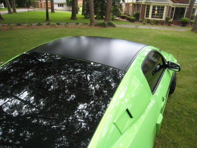 Roof Black Out Vinyl (2010-2014 Mustang)