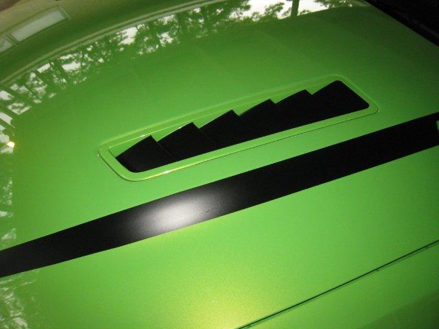 Hood Line Accents (2013-2014 Mustang GT)