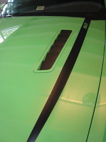 Hood Line Accents (2013-2014 Mustang GT)