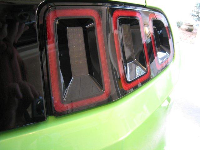 Tail Light Lens Inserts Vinyl Tint Kit (2013-2014 Mustang)