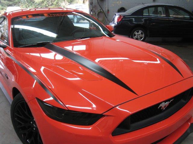 Hood Line Accents (2015-2017 Mustang)