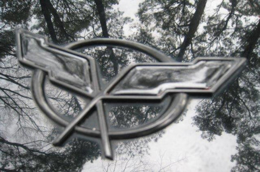 Emblem Black Out Decals (1997-2004 Corvette)