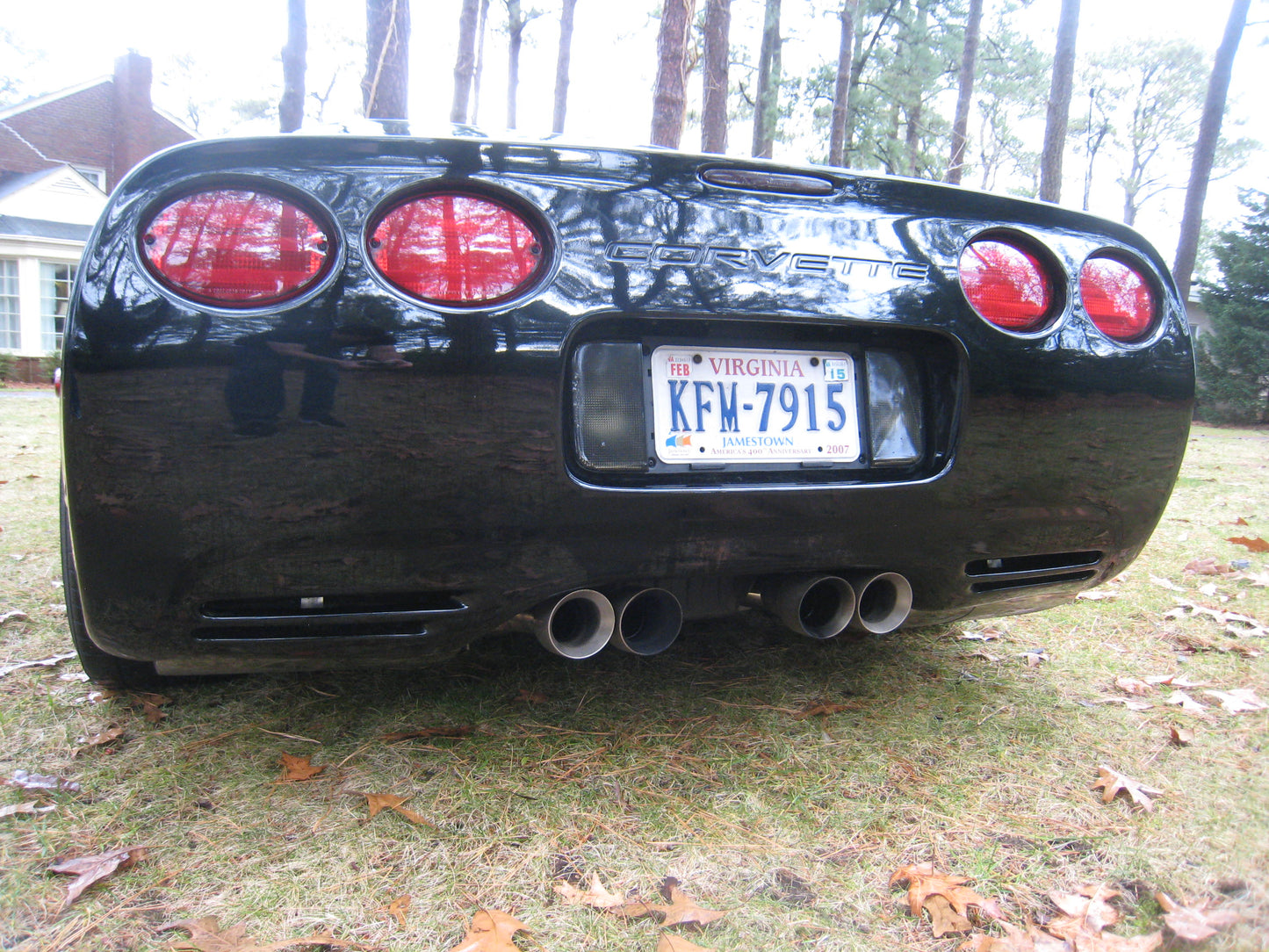 Front & Rear Lens Vinyl Tint Kit (1997-2004 Corvette)