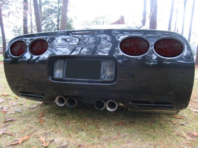 Tail Light Lens Vinyl Tint (1997-2004 Corvette)