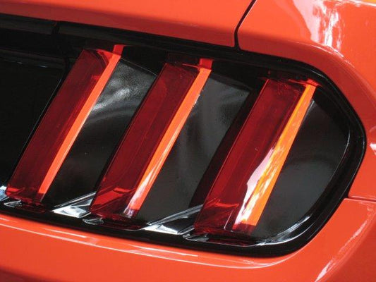 Tail Light Lens Vinyl Black Out Panels (2015-2017 Mustang)