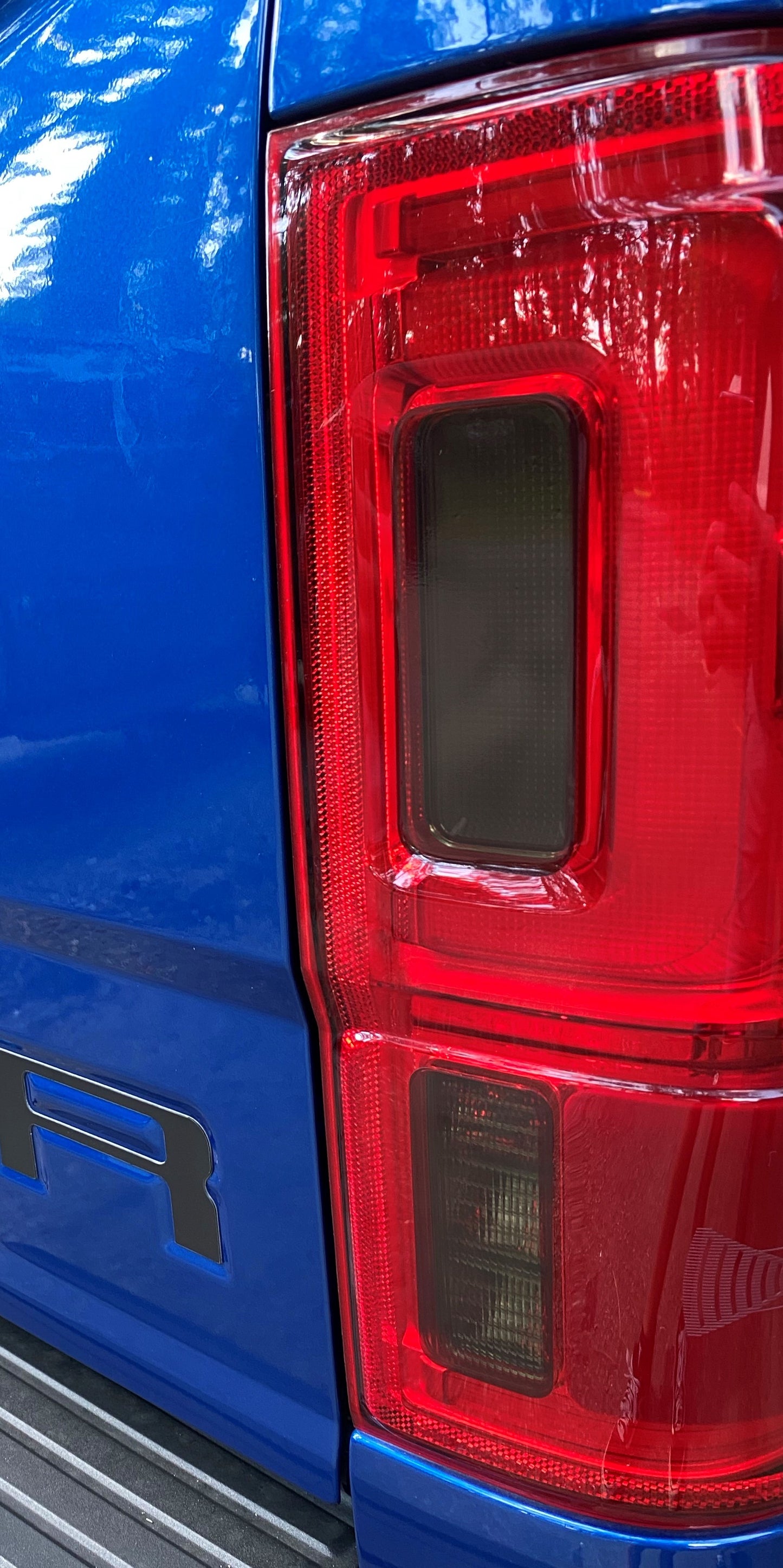 Rear Tail Light Insert Vinyl Tint (2019-2022 Ranger)