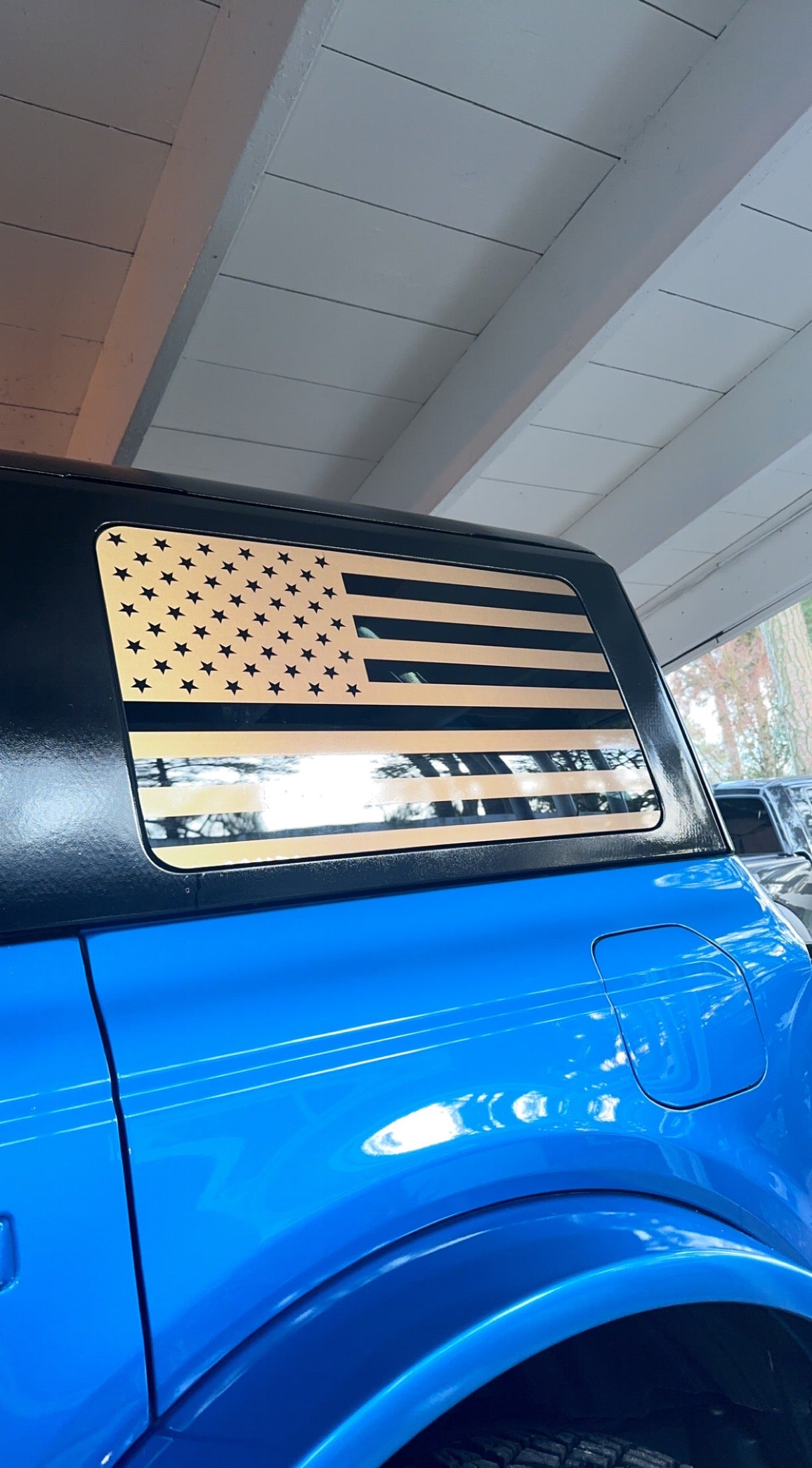 Quarter Window American Flag (2021-2023 Bronco)