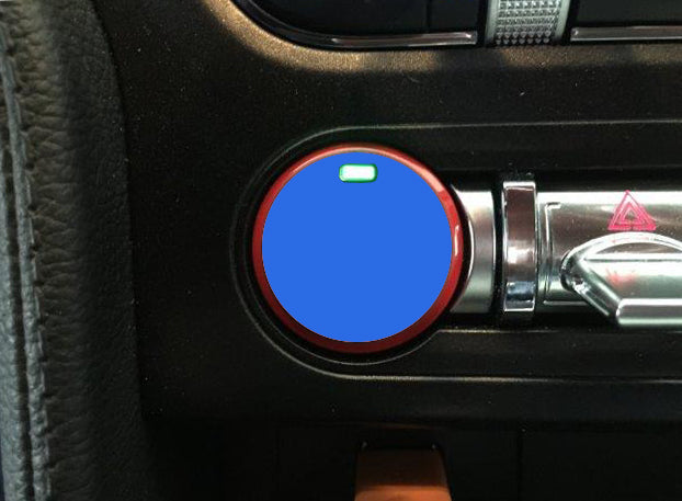 Push Button Decal Solid Color (Charger/Challenger)