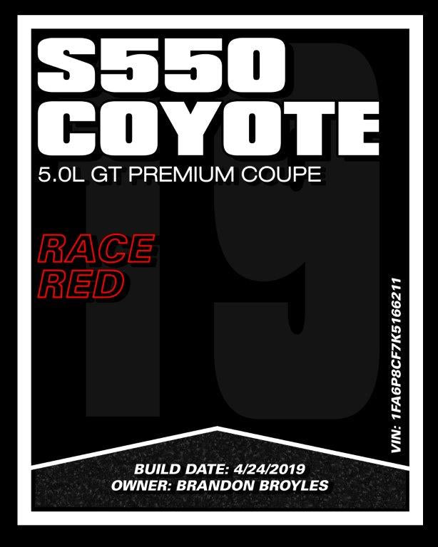 Show Board Print - Design 1