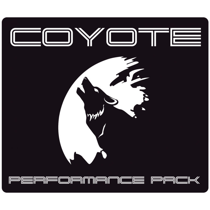 Visor Covers - Coyote Performance Package (2015-2024+ Mustang)