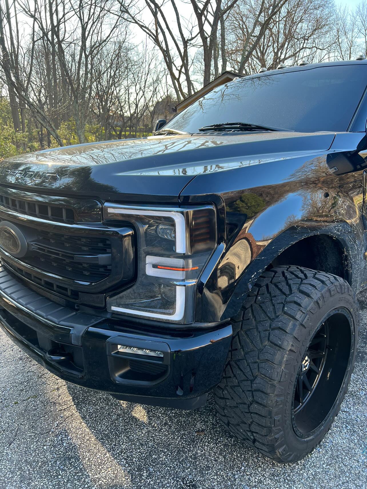 Headlight Amber Corner Tint (2020-2022 Superduty)