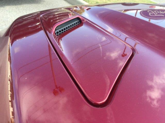 Hood Indicator Lens Vinyl Tint (2016 Mustang)