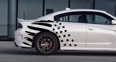 Stars & Bars Body Graphics (2015-2023 Charger)