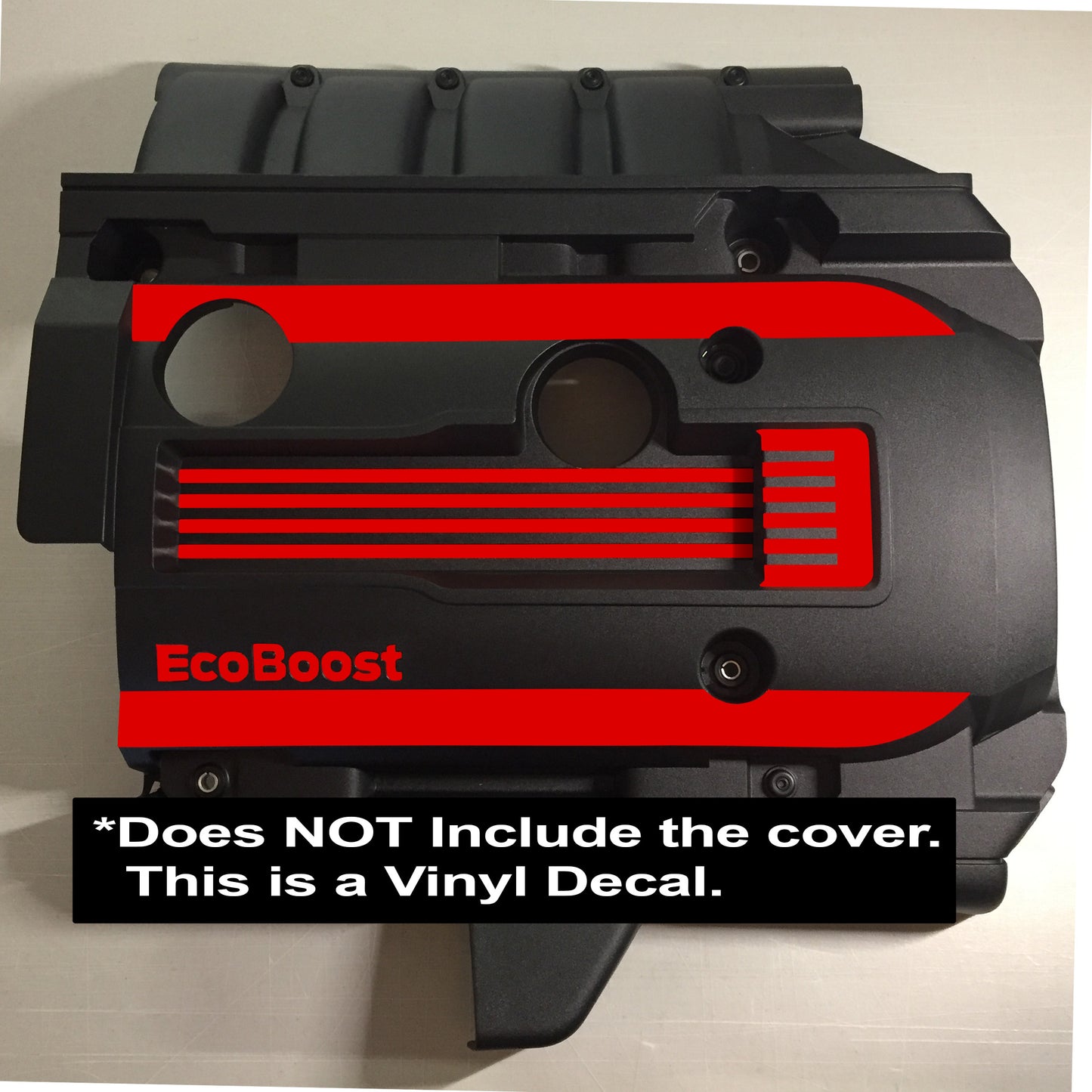 EcoBoost Engine Cover Accents (2015-2023 Mustang)