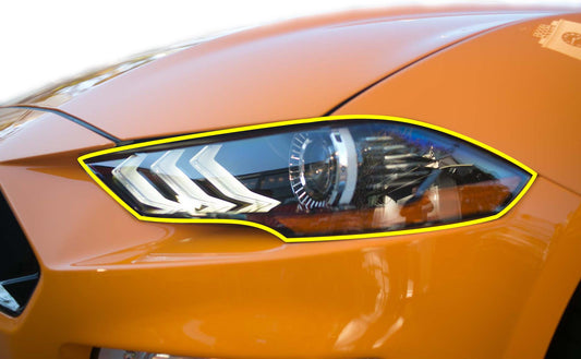 Paint Protection - Headlights (2018-2023 Mustang)