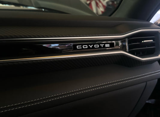 Aluminum Dash Plate [S4] Coyote (2024+ Mustang)