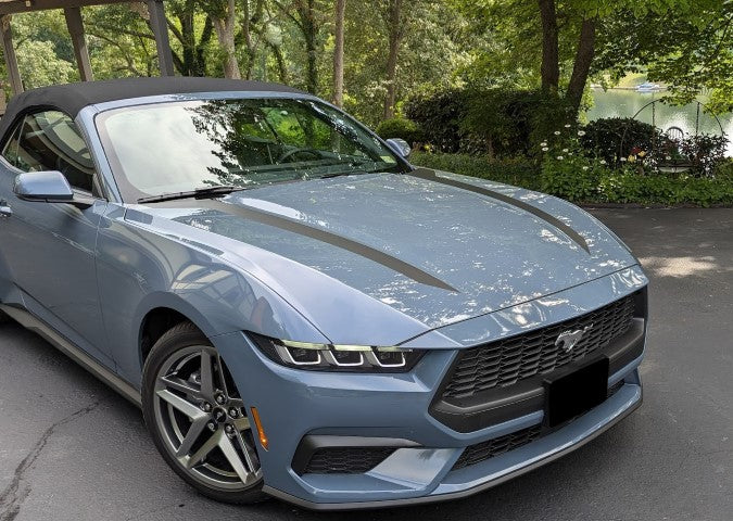 Narrow Hood Spear Graphics (2024+ Mustang)