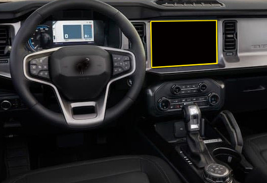 Premium Interior Dash Screen (2021+ Bronco)