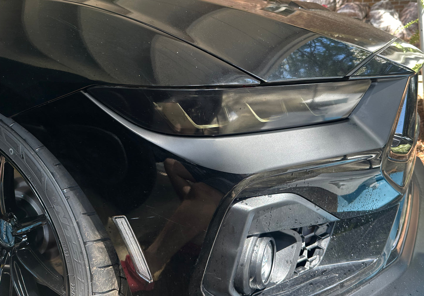 Front Bumper Headlight Accent Kit (2024+ Mustang)