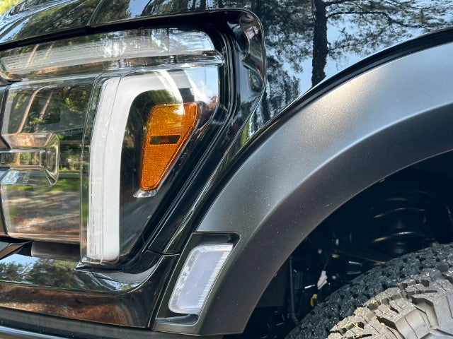 Headlight Amber Corner Vinyl Lens Tint/Black Out (2024+ F150 Raptor)