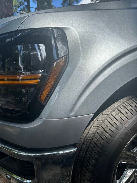 Headlight Amber Corner Vinyl Lens Tint (2024+ F150)